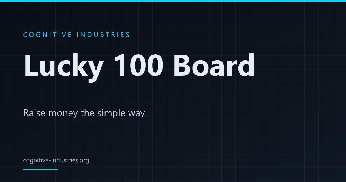 Lucky 100 Board
